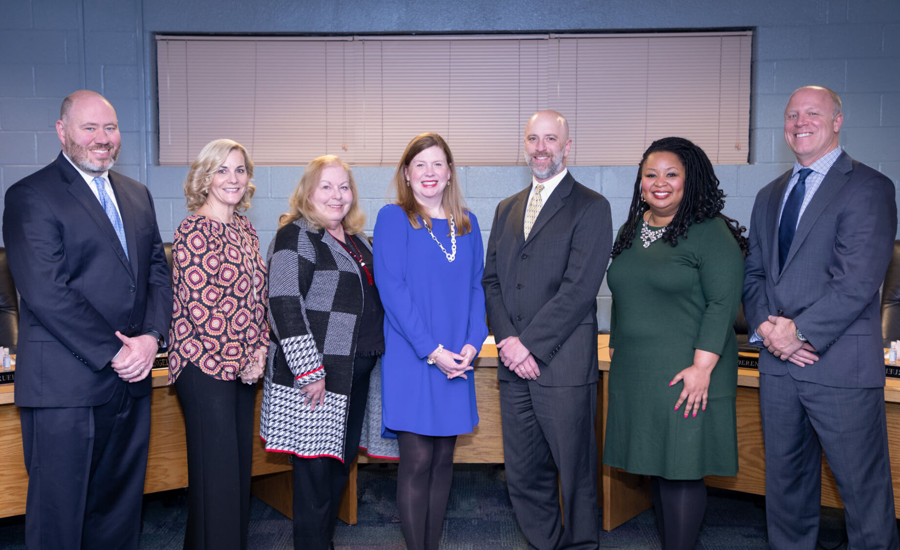 Maritta school board with Levine .jpg